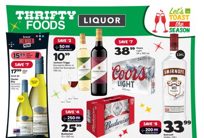 Thrifty Foods Liquor Flyer November 23 to 29