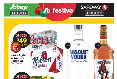 Sobeys/Safeway (AB) Liquor Flyer November 23 to 29