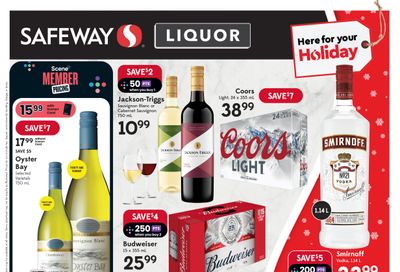 Safeway (BC) Liquor Flyer November 23 to 29