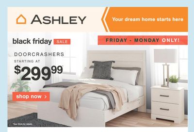 Ashley HomeStore Flyer November 24 to 27