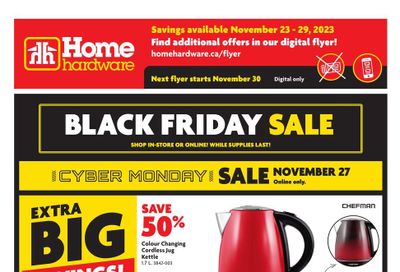 Home Hardware (BC) Flyer November 23 to 29