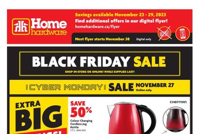 Home Hardware (Atlantic) Flyer November 23 to 29 