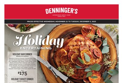 Denninger's Monthly Flyer November 22 to December 5