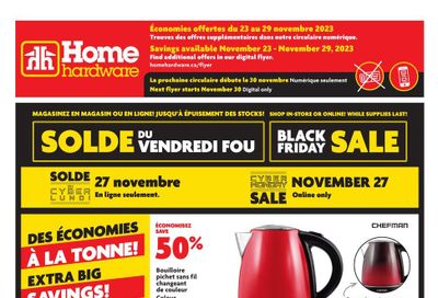 Home Hardware (QC) Flyer November 23 to 29