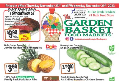 The Garden Basket Flyer November 23 to 29