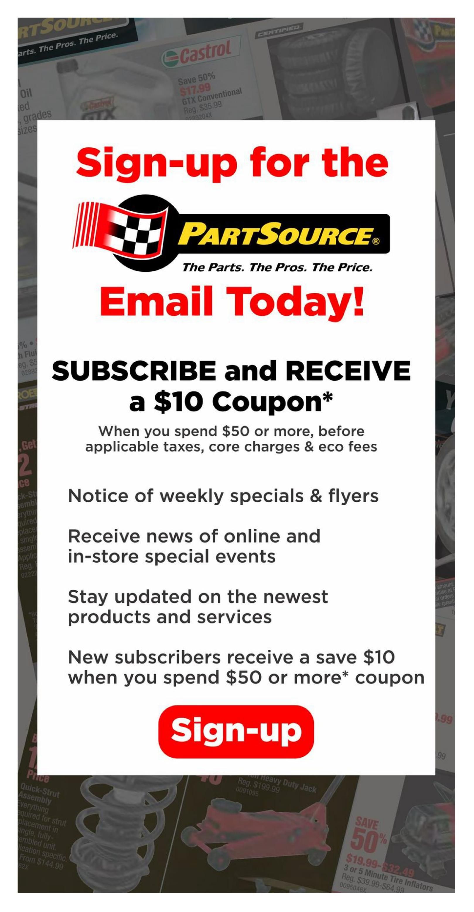 PartSource Flyer May 22 to 27