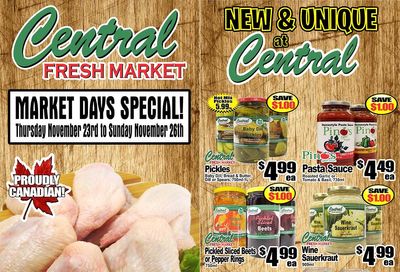 Central Fresh Market Flyer November 23 to 30