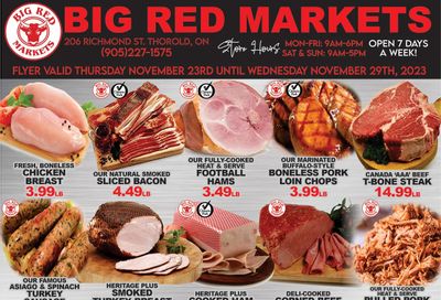 Big Red Markets Flyer November 23 to 29