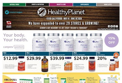 Healthy Planet Flyer May 14 to June 10