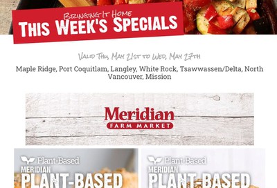 Meridian Farm Market Flyer May 21 to 27