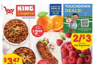 King Soopers (CO) Weekly Ad Flyer Specials November 24 to November 28, 2023