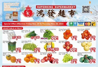Superking Supermarket (North York) Flyer November 24 to 30