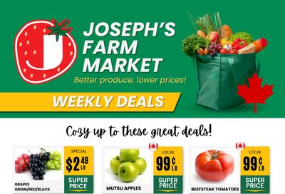 Joseph's Farm Market Flyer November 24 to 29