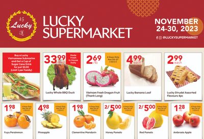 Lucky Supermarket (Surrey) Flyer November 24 to 30