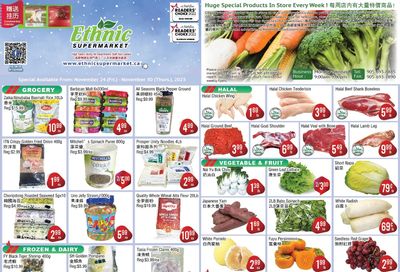Ethnic Supermarket (Milton) Flyer November 24 to 30