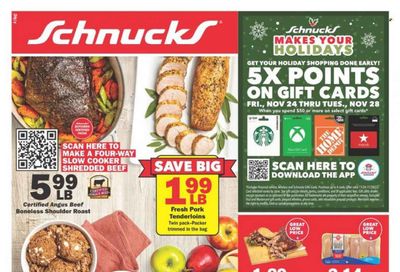 Schnucks (IA, IL, IN, MO) Weekly Ad Flyer Specials November 24 to November 28, 2023