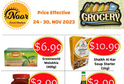 Noor Food Market Flyer November 24 to 30