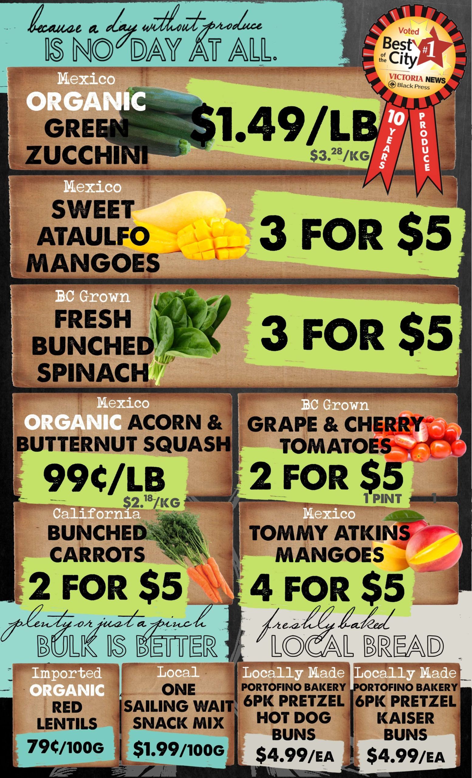 The Root Cellar Flyer May 21 to 27