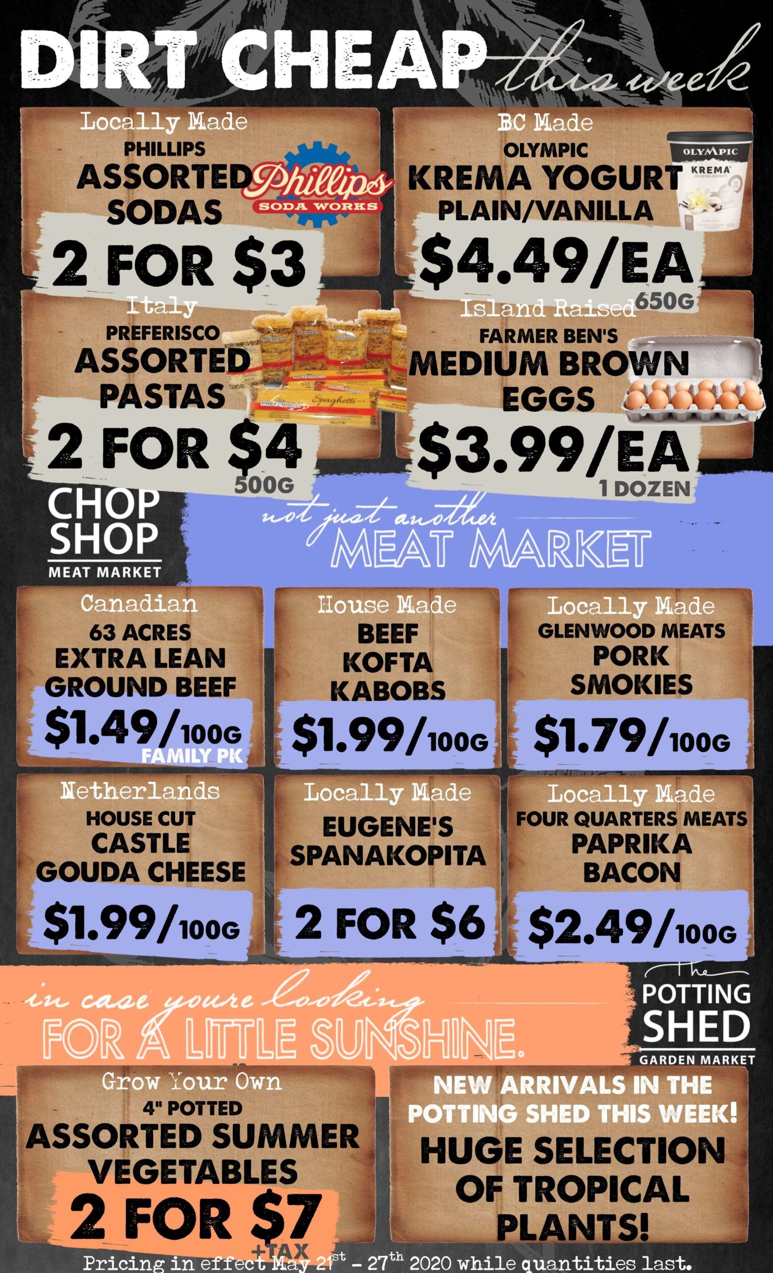 The Root Cellar Flyer May 21 to 27