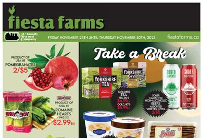 Fiesta Farms Flyer November 24 to 30