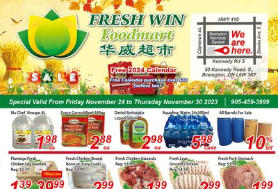 Fresh Win Foodmart Flyer November 24 to 30