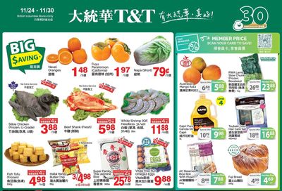 T&T Supermarket (BC) Flyer November 24 to 30