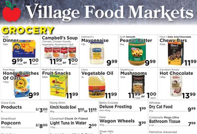 Village Food Market Flyer November 22 to 28