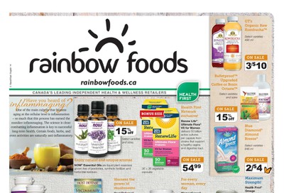 Rainbow Foods Health First Flyer November 1 to 30