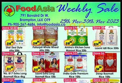 FoodAsia Flyer November 25 to 30