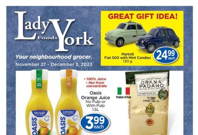 Lady York Foods Flyer November 27 to December 3