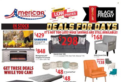 American Furniture Warehouse (AZ, CO, TX) Weekly Ad Flyer Specials November 26 to December 3, 2023