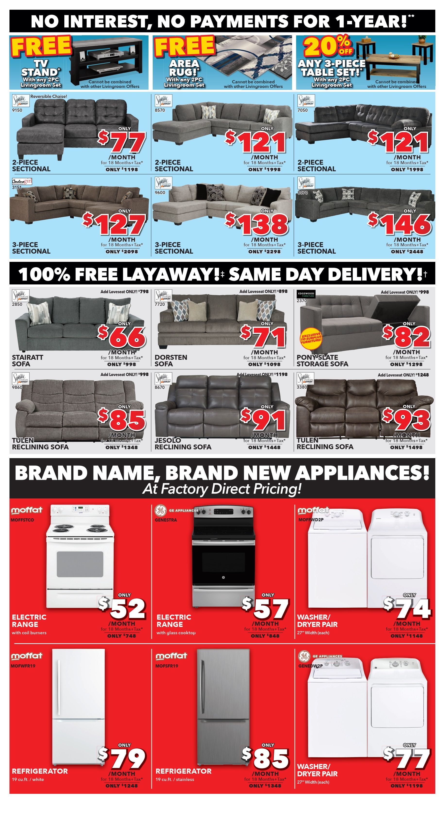 Surplus Furniture & Mattress Warehouse (Sydney) Flyer November 27 to December 17