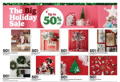 Michael's The Big Holiday Sale Flyer November 27 to 30