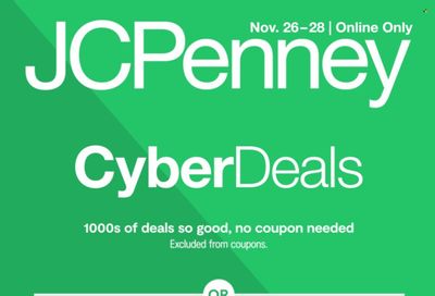 JCPenney Weekly Ad Flyer Specials November 26 to November 28, 2023
