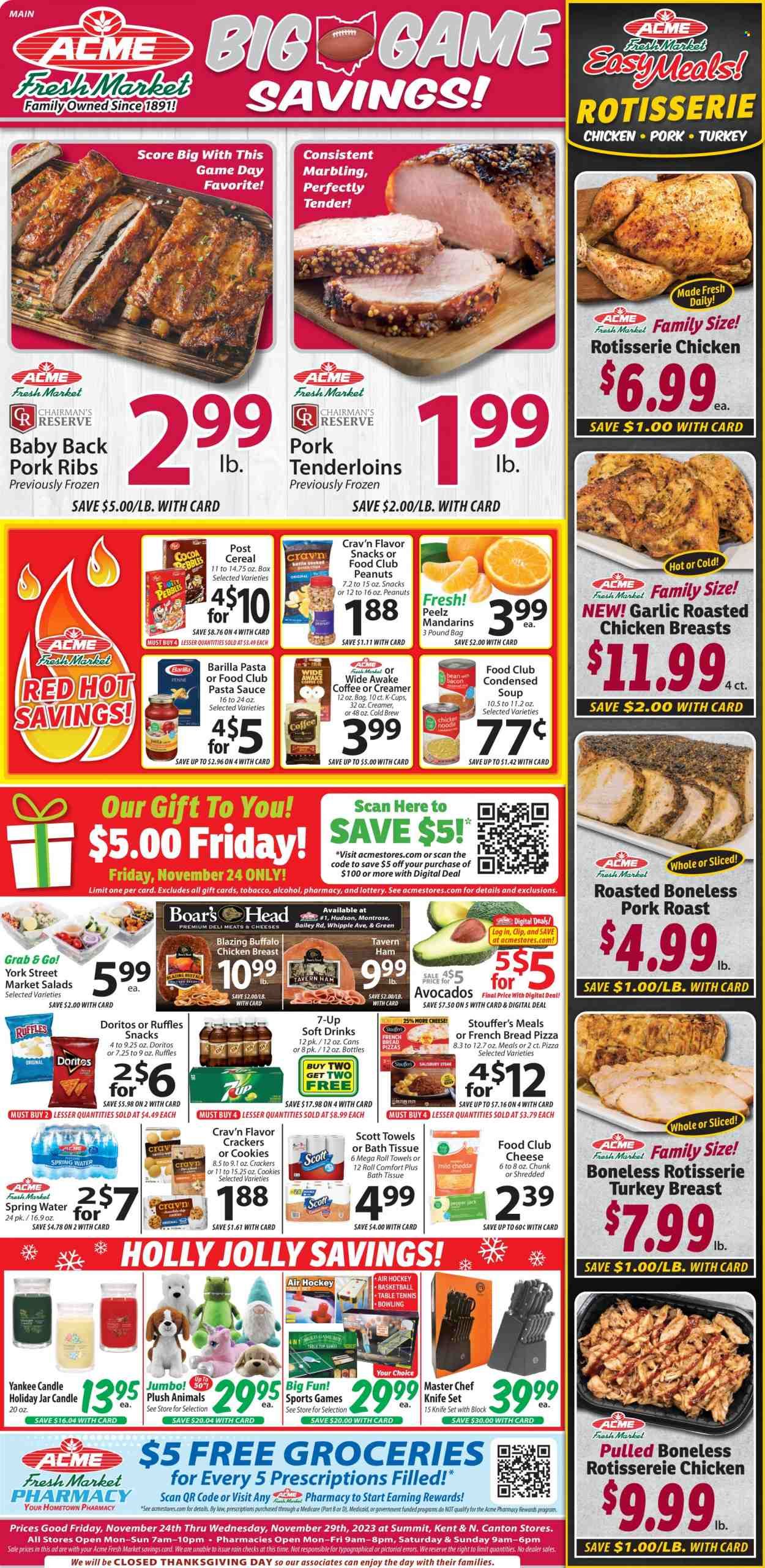ACME Fresh Market (OH) Weekly Ad Flyer Specials November 24 to November 29, 2023