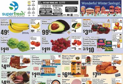 Super Fresh (NY) Weekly Ad Flyer Specials November 24 to November 30, 2023
