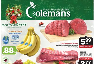 Coleman's Flyer November 30 to December 6