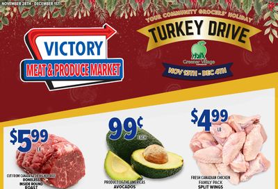 Victory Meat Market Flyer November 28 to December 2