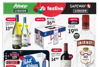 Sobeys/Safeway (AB) Liquor Flyer November 30 to December 6