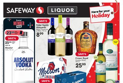 Safeway (BC) Liquor Flyer November 30 to December 6