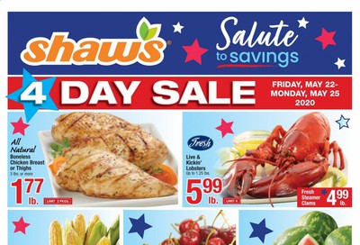 Shaw’s Weekly Ad & Flyer May 22 to 28