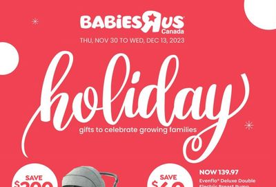 Babies R Us Flyer November 30 to December 13