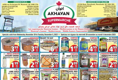 Akhavan Supermarche Flyer November 29 to December 5