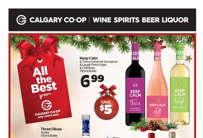 Calgary Co-op Liquor Flyer November 30 to December 6