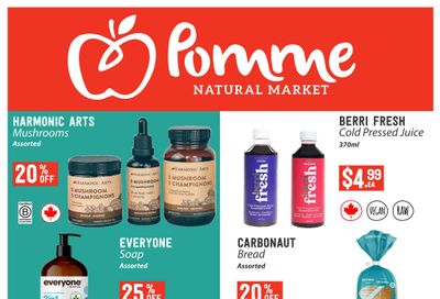 Pomme Natural Market Monthly Specials Flyer November 30 to January 3