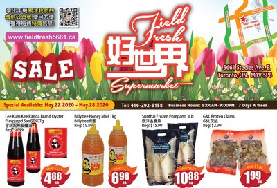 Field Fresh Supermarket Flyer May 22 to 28