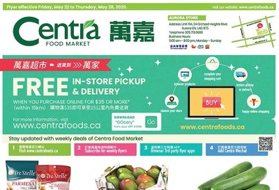 Centra Foods (Aurora) Flyer May 22 to 28