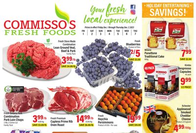Commisso's Fresh Foods Flyer December 1 to 7