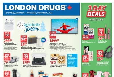 London Drugs Weekly Flyer  December 1 to 6
