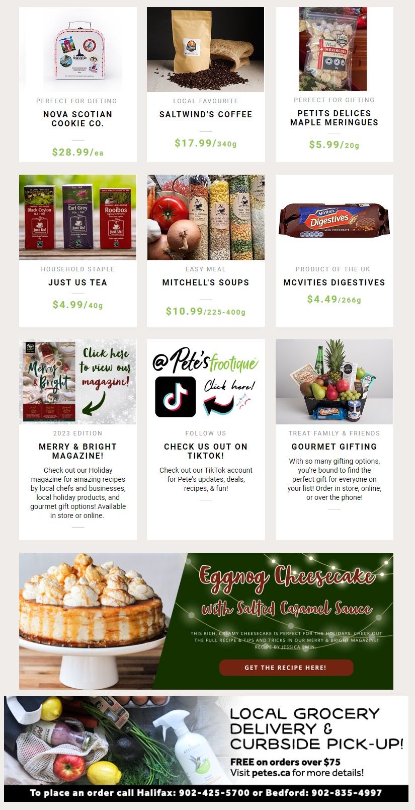Pete's Fine Foods Flyer November 30 to December 6